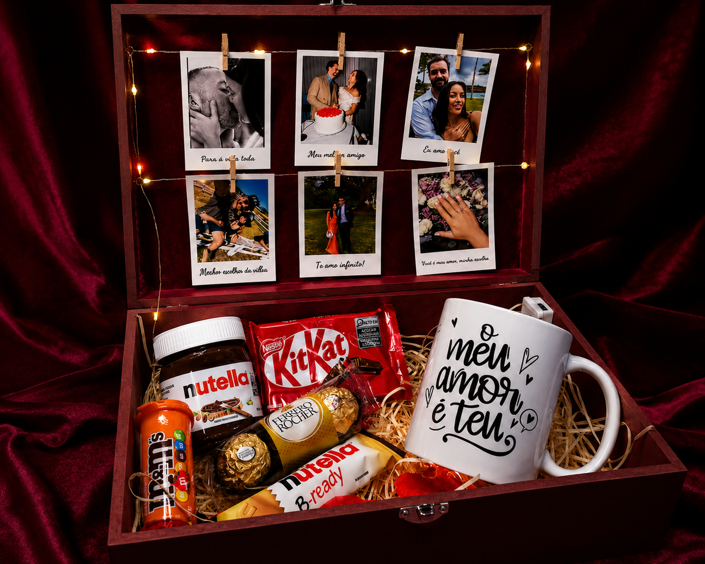 Cesta Premium + Caneca Personalizada