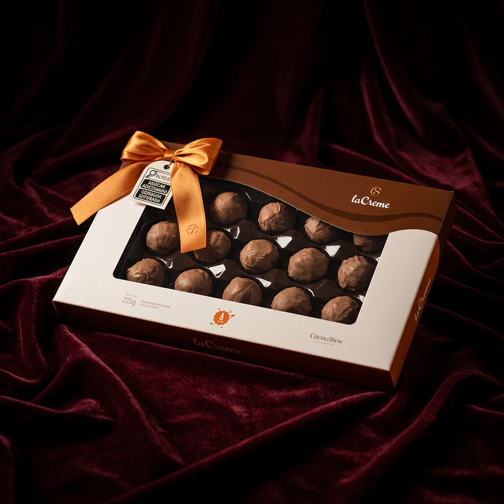Caixa de Trufas laCreme ao Leite